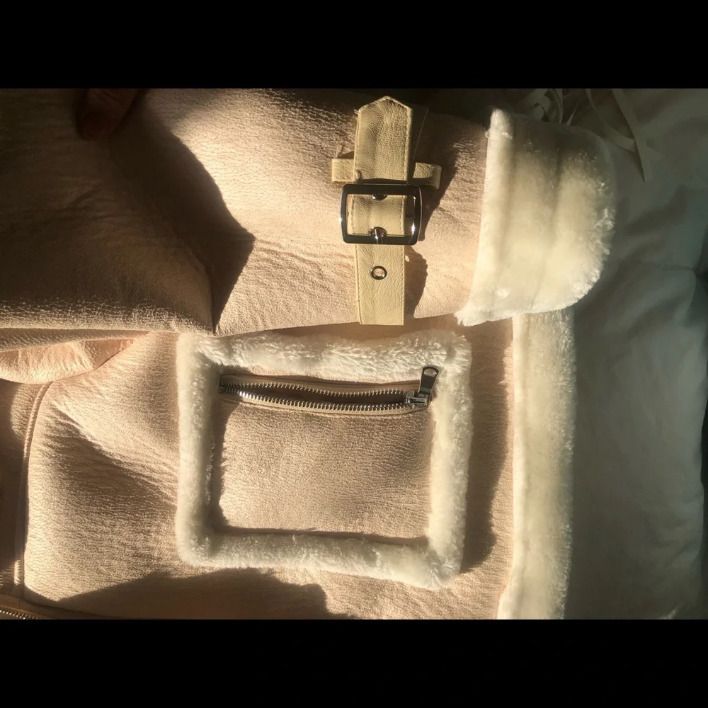 Cream Fall/Winter Jacket - Picture 4 of 7